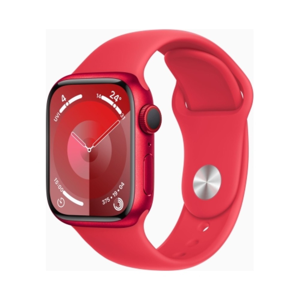 Watch Apple Watch Series 9 GPS 41mm RED Aluminium Case with Sport Band M/L - (PRODUCT)RED EU Smart Watch Watch Apple Watch Series 9 GPS 41mm RED Aluminium Case with Sport Band M/L - (PRODUCT)RED EU Smart Watch